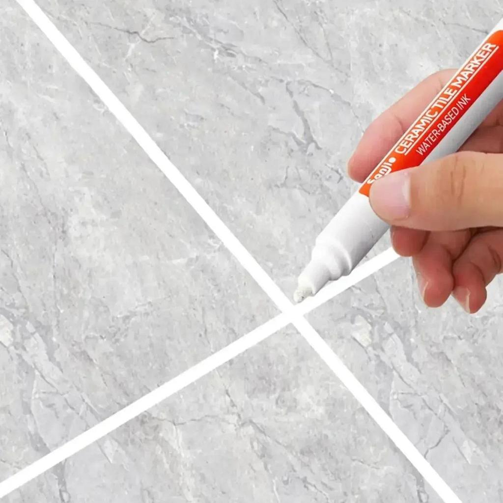 Mold-Resistant Waterproof Ceramic Tile Grout Marker Pen for Kiten & Bathroom Wall And Floor Repair