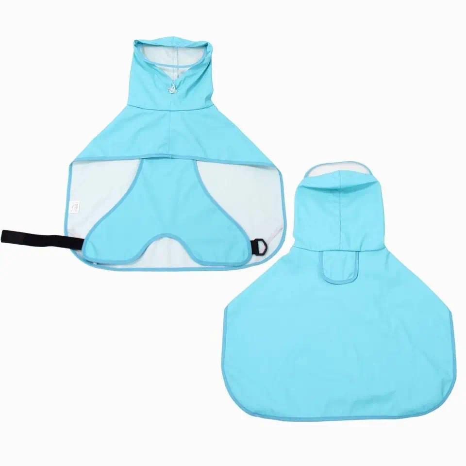 Fashion PU Coat Puppy Dog Apparel Clothes Hoody Pet Supplies Pet Rain Jacket Dog Raincoat Dog Clothe