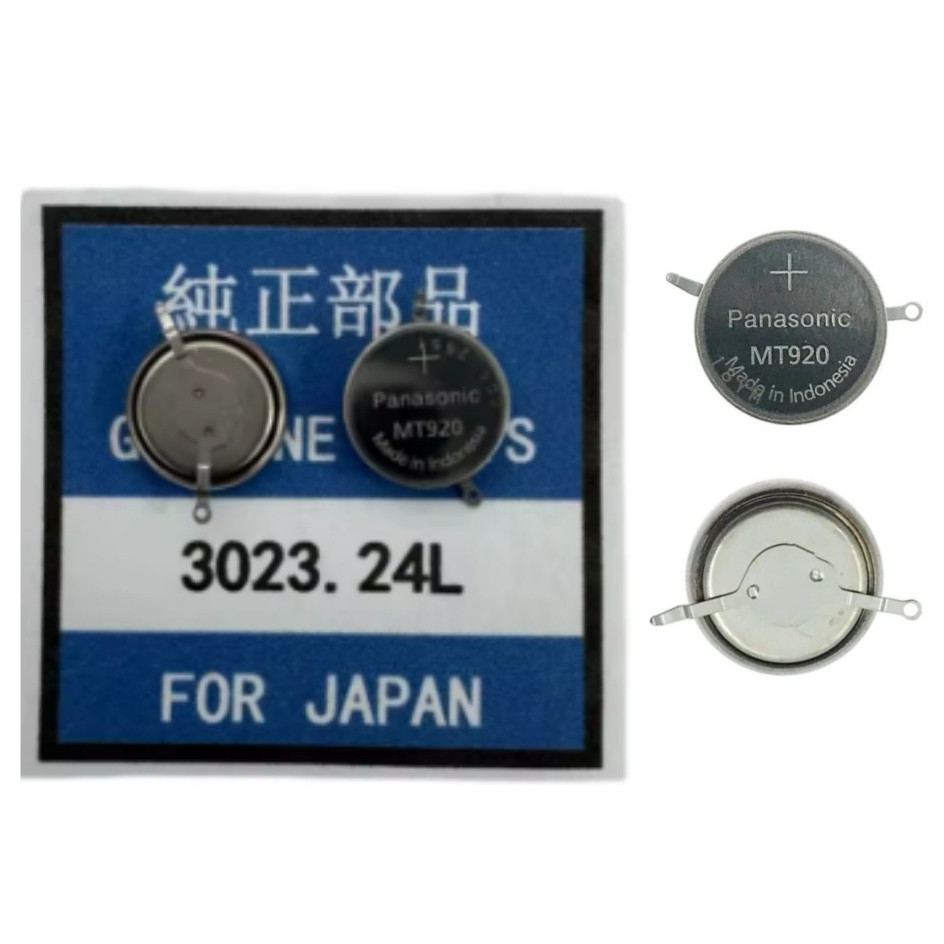 Panasonic Original 3023-24L 3023.24L 3023 24L MT920 mt920 Watch dedicated rechargeable battery