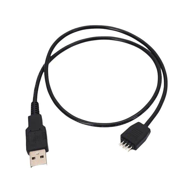 USB 2.0 Type A Male To 9 Pin Male 9-Pin USB Header Cable, USB A To USB2.0 9PIN Adapter Cable For Mot