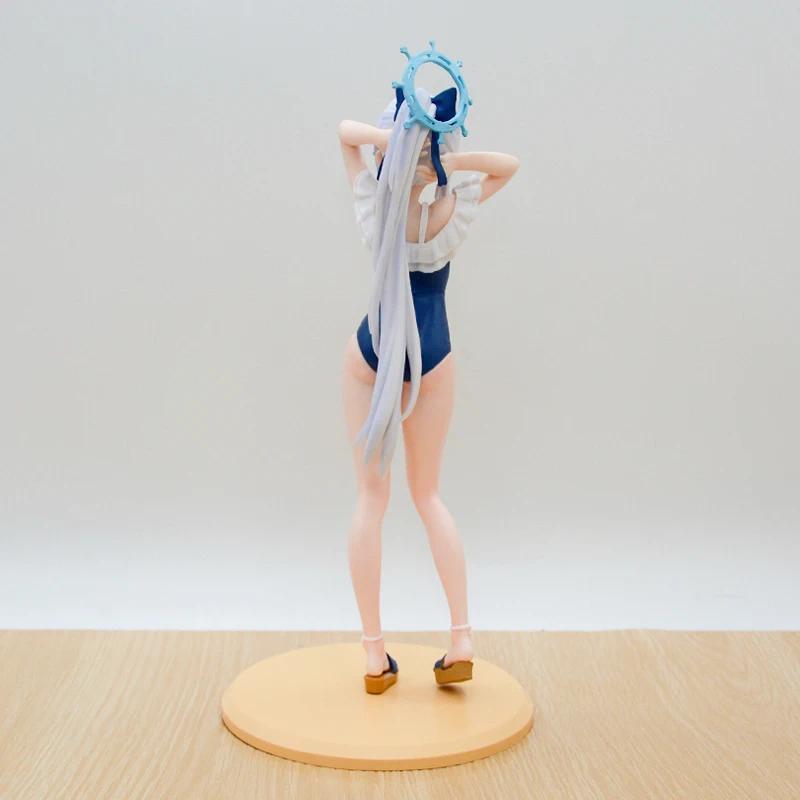 23cm Blue Archive Tsukiyuki Miyako Anime Figure Ichinose Asuna Bunny Girl Action Figure Tsukatsuki R