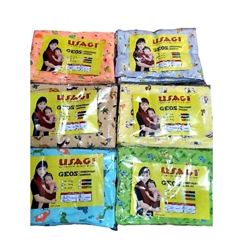 Geos USAGI MOTIF gambar gendongan samping bayi gendongan bayi murah berkualitas [ORIGINAL] [TERMURAH