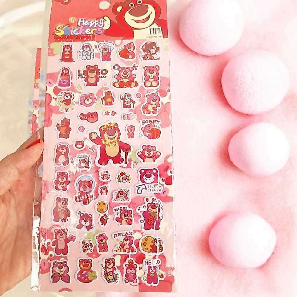 Gambar Tempel Sticker Timbul Stiker Anak Karakter