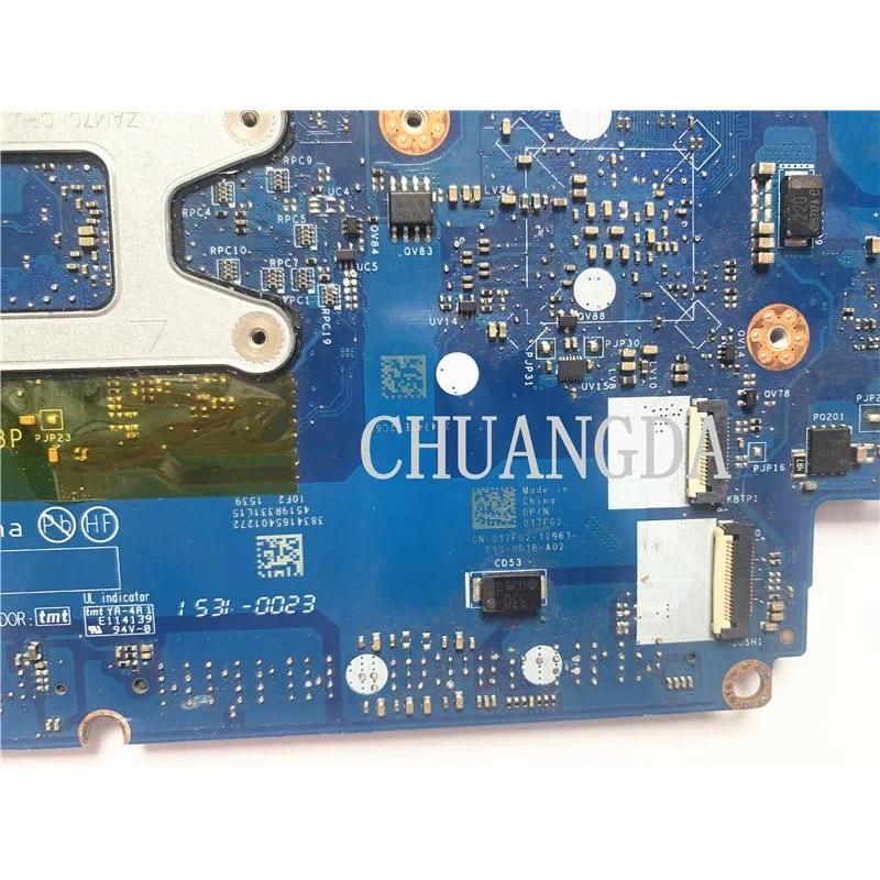 For DELL E5450 Laptop Motherboard  017FG2 17FG2 With SR23V i7-5600 2.60GHz CPU 840M 2GB ZAM71 LA-A90