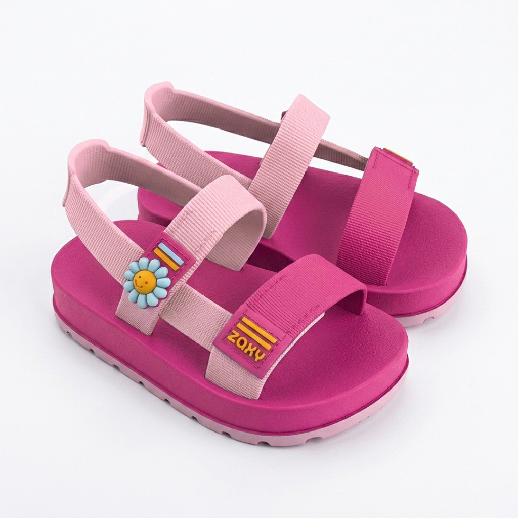 Sepatu Sandal Anak Perempuan Zaxy Nina Confete Papete Bb Pink Fuschia