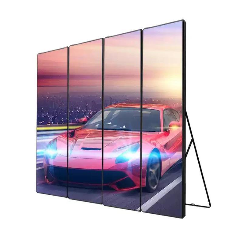 LED Poster Screen Display Advertising  P2.5 Portable Smart Advertising Player Led Screen Display for