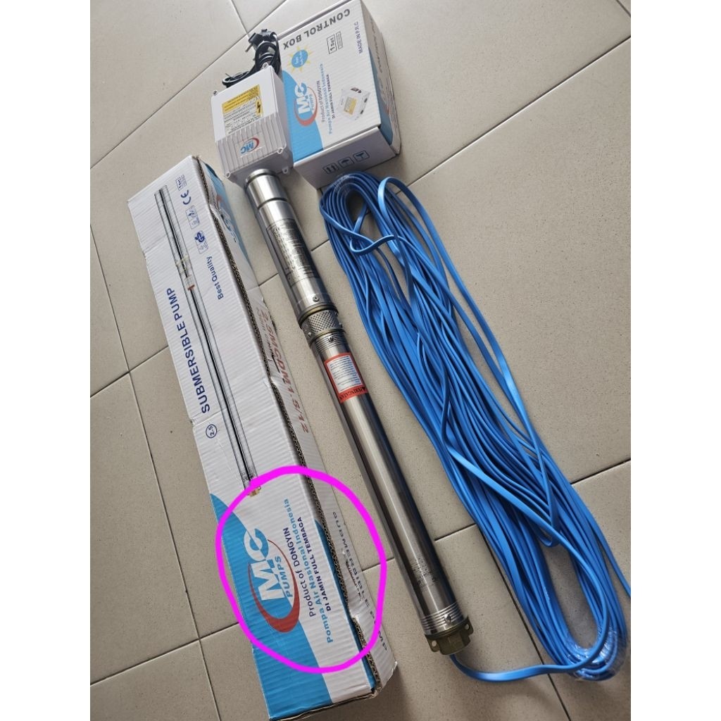 Pompa Air Celup Satelit 2,5inc 250watt Cap 40mtr 0,33HP Nasional MC DABAVON Dongyin
