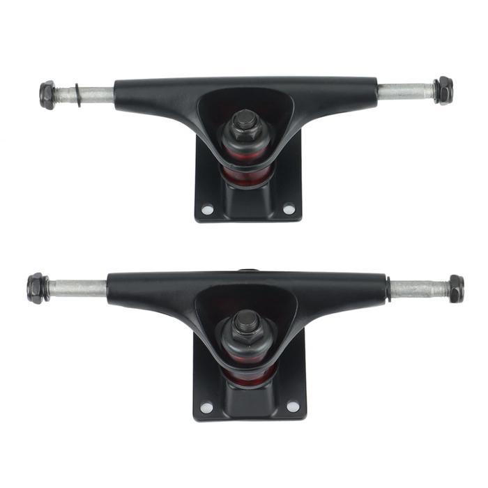 Isi 2 Truck Skateboard 5 Inci Bracket Skateboard Aluminium Alloy Dudukan Roda Skate Board Truck