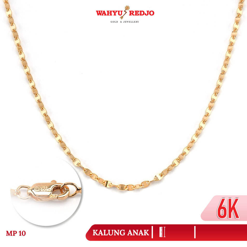 Kalung Anak Toscano Emas Kadar 6K Wahyu Redjo Non Pameran