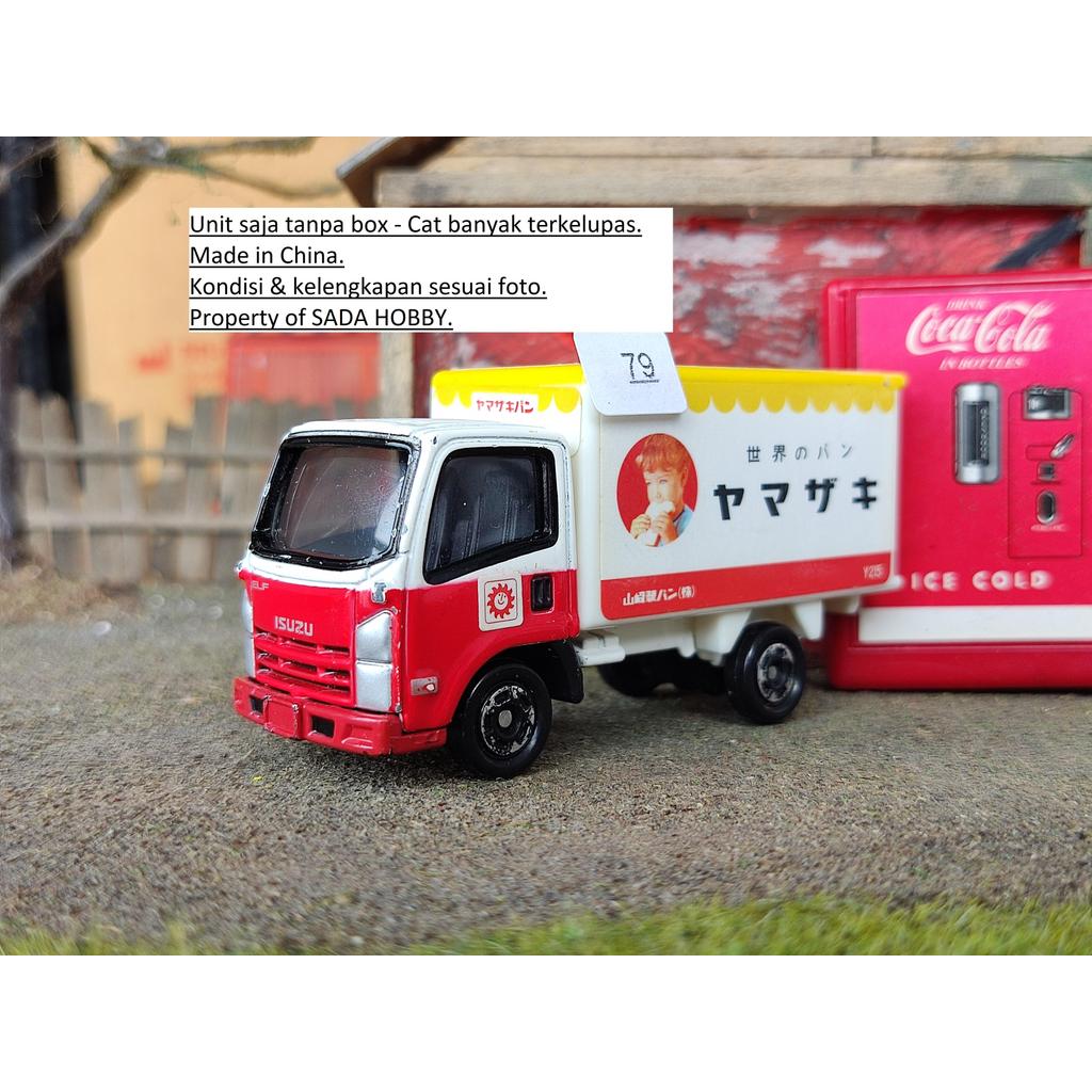 Tomica No 49 Isuzu Elf Yamazaki Delivery Truck Unit Only