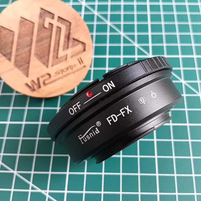 Lens Adapter Lensa Canon FD to FX kamera mirrorless Fujifilm