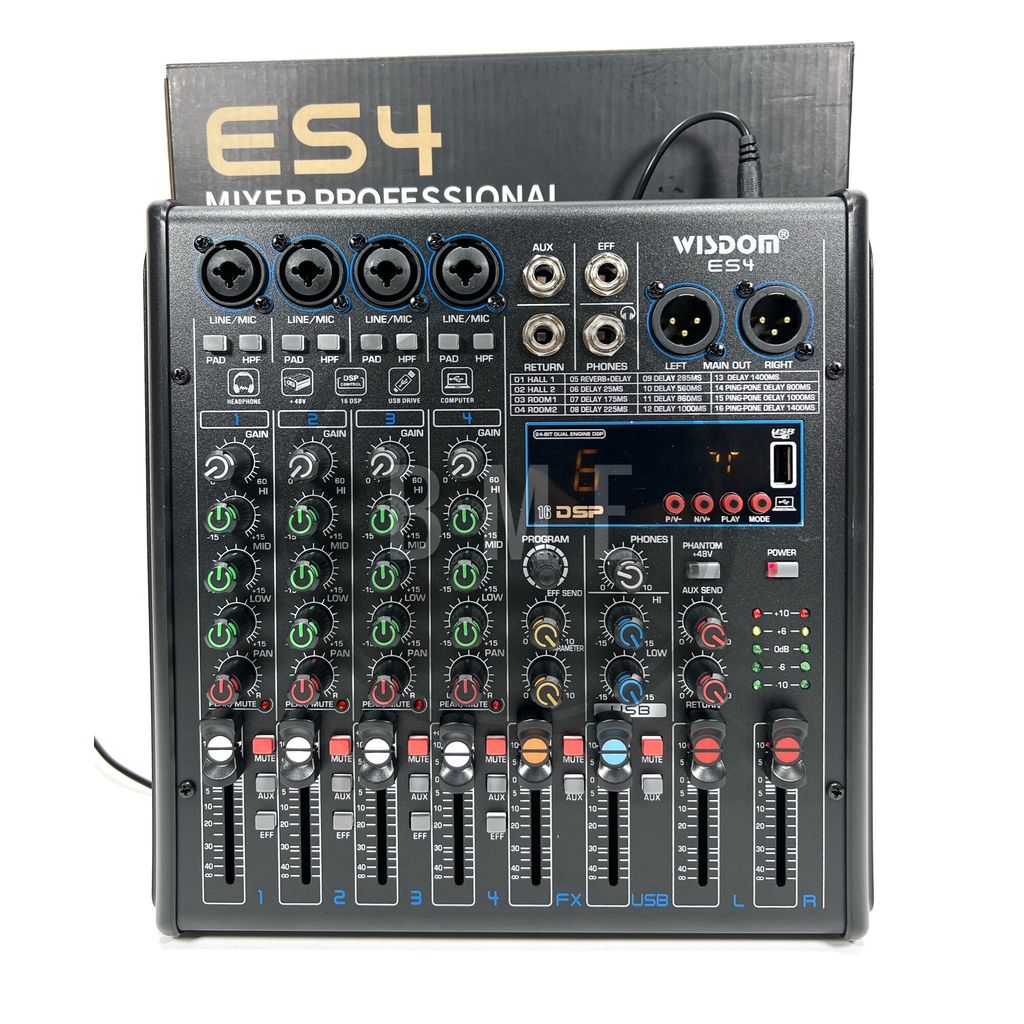 audio mixer Wisdom ES4/es 4 mixer