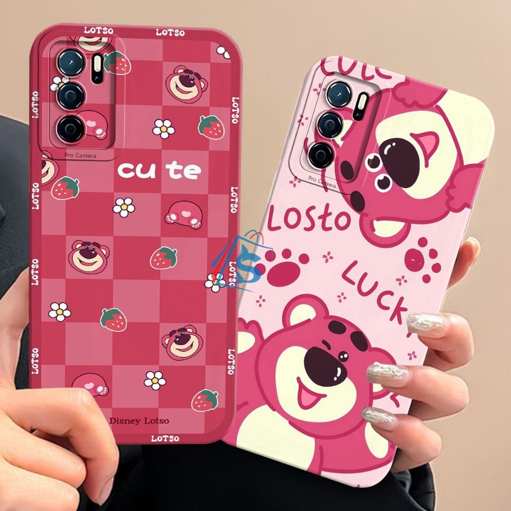 Softcase OPPO A16 A16S A54S A54 A55 4G A15 A15S A16K A16E Motif Lotso Toy Story Kekinian - Case Oppo