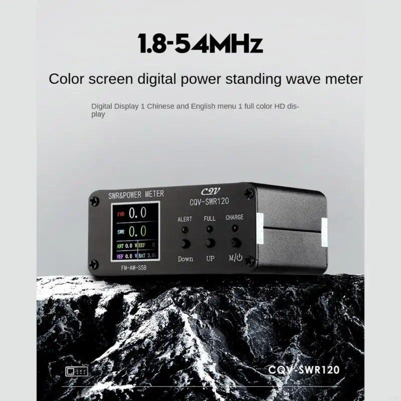 SWR Power Meter 18MHz 54MHz gital LCD splay for Ham Rao
