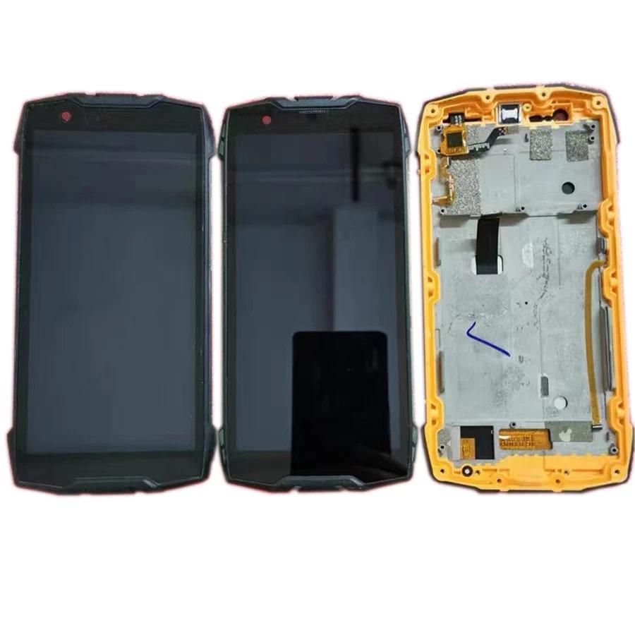 For Blackview BV6800 Pro LCD Display+Touch Glass Panel Screen Digitizer Assembly With Frame Repair P