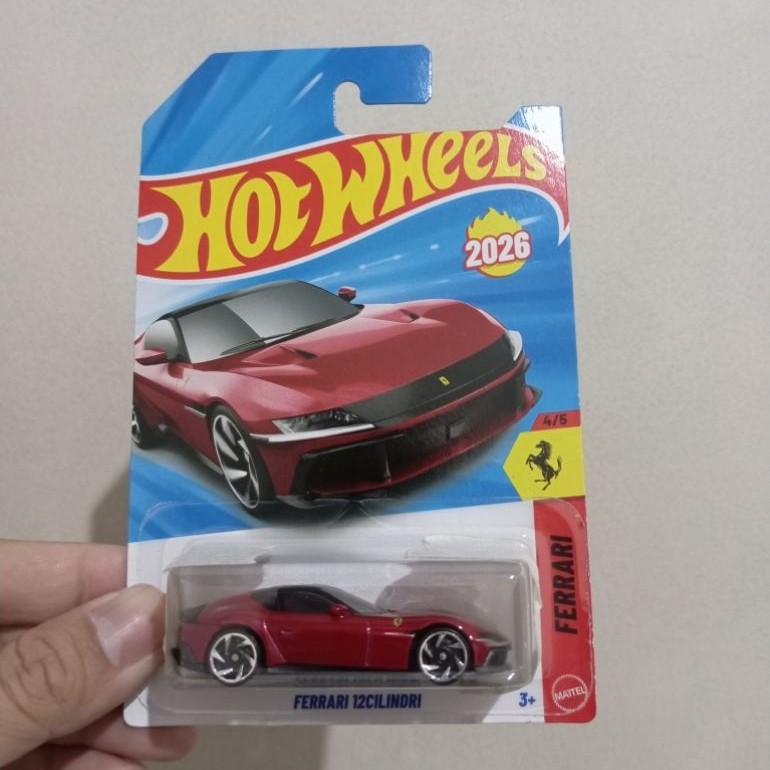 HOTWHEELS FERARI 12 CILINDRI