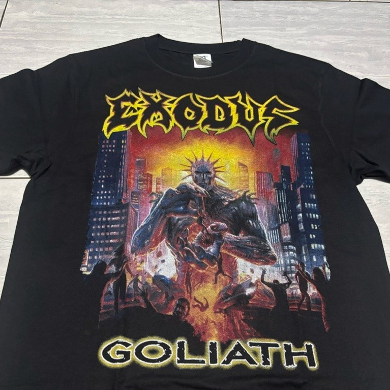 EXODUS goliath - Tshirt | Kaos musik | kaos band | kaos metal | Tshirt band | Tshirt bootleg