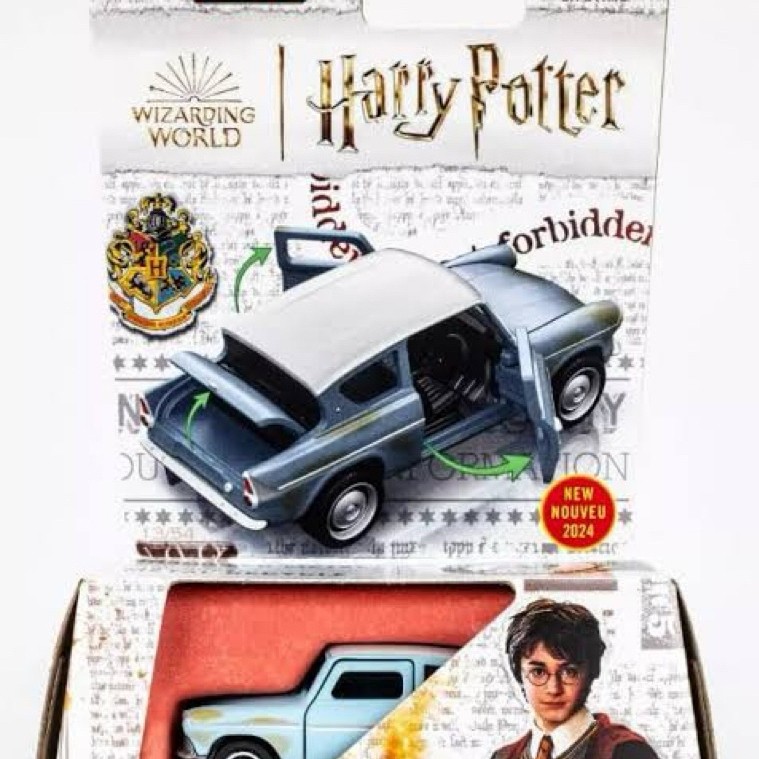 MATCHBOX FORD ANGLIA HARRY POTTER MOVING PART