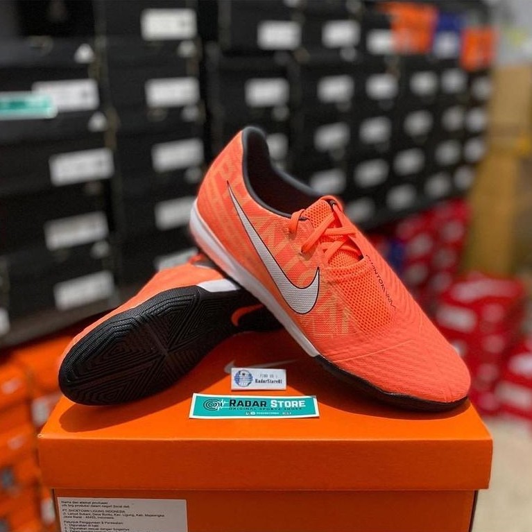 big promo sepatu futsal nike phantom venom academy ic bright mango ao0570-810 original bnib