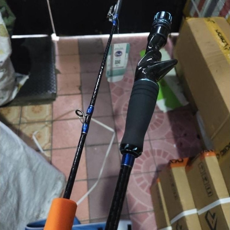 joran pancing daido super ocean joran superlight jigging 662 spinning atau bc overehad carbon