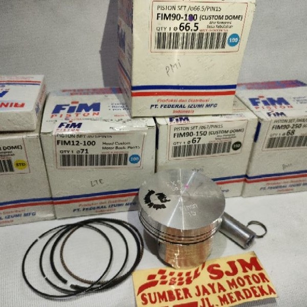Seher FIM bahan pin 15 ukuran 65 65,5 66 66,5 67 68 Piston Fim pin 15 mentah bahan custom modifikasi