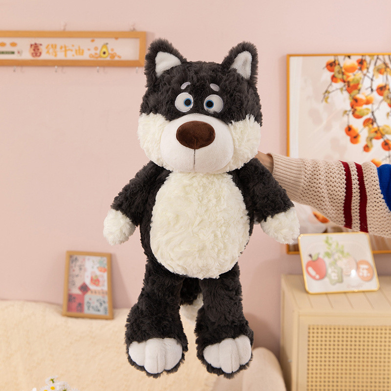 Boneka Serigala Abu-abu Besar Baru, Bantal Serigala Abu-abu