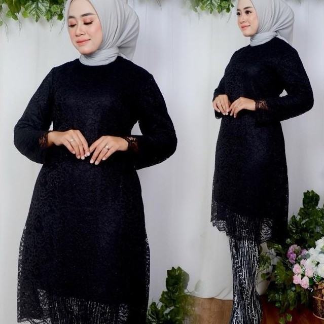 NEW KIRANA OL - KEBAYA JUMBO MODERN - TUNIK BROKAT MODERN - KEBAYA PESTA - KEBAYA TUNIK - KEBAYA WIS