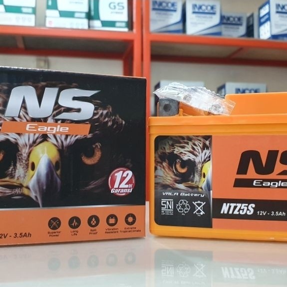 Aki Motor Ns Eagle NTZ5S GTZ5S Aki kering