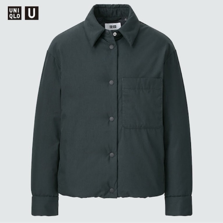 Uniqlo U Padded Puffer Dark Gray