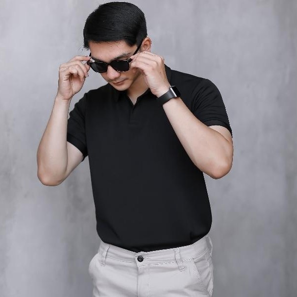 100% AMAN SANVANINA POLO SHIRT PRIA KOREA | KAOS POLO SHIRT | KAOS PRIA BERKERAH | CUBA POLOSHIRT SC