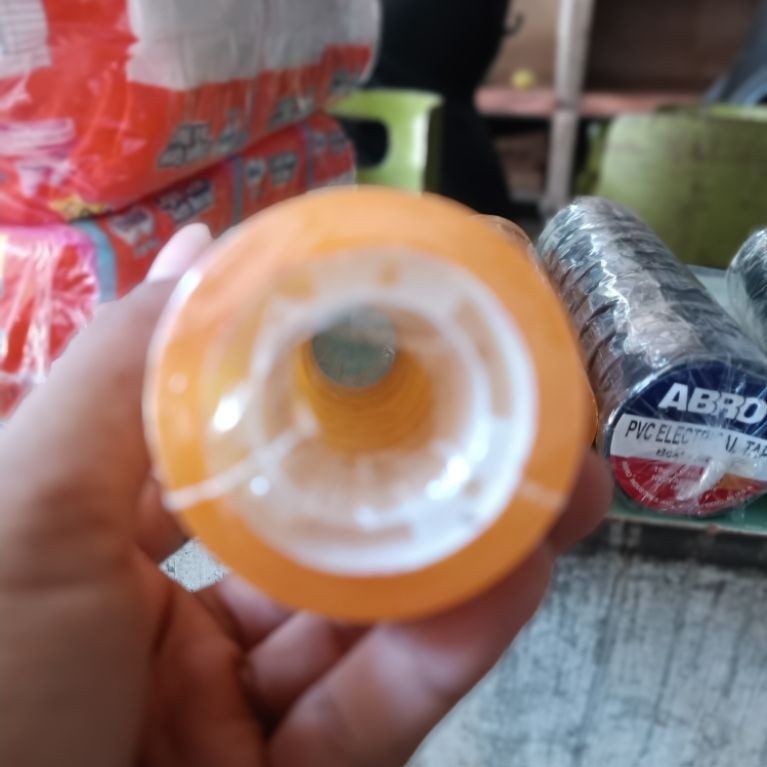 Solasi Kado Bening 12 Pcs - Perekat Kuat, Transparan, Mudah Dipotong