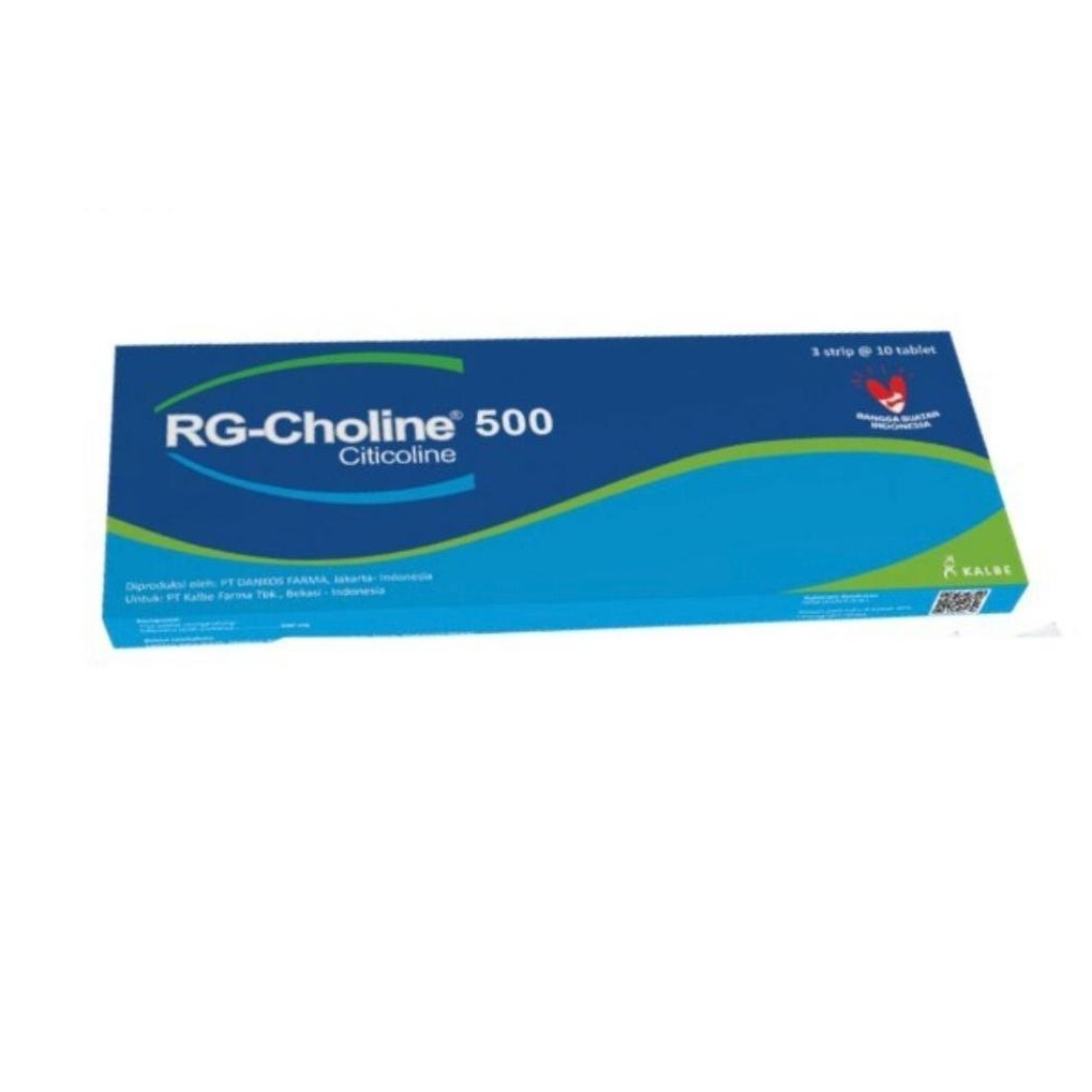 RG-CHOLINE 500MG STRIP 10 TABLET