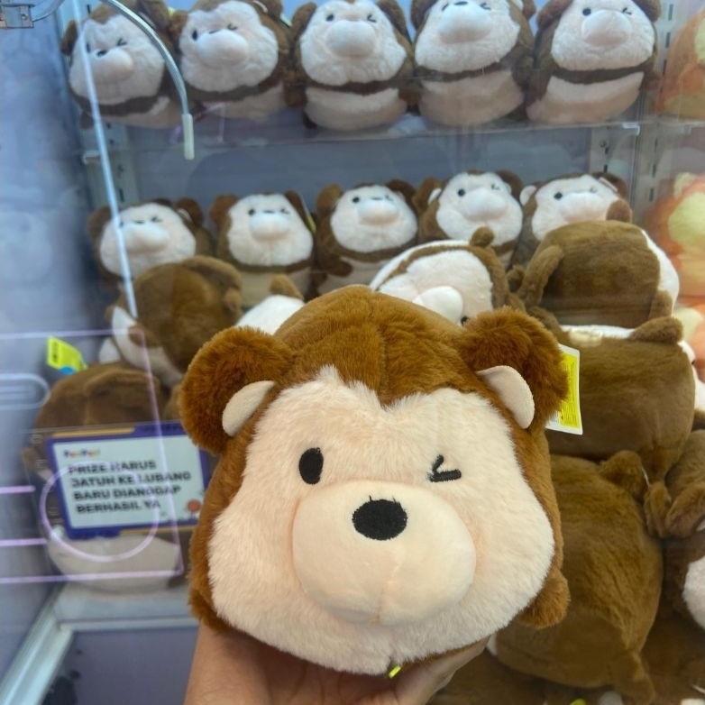 (Ready Stock) Boneka Beruang Lucu // Boneka capit FUNIFUN // OH SOME // KKV // TIMEZONE // Boneka Lu