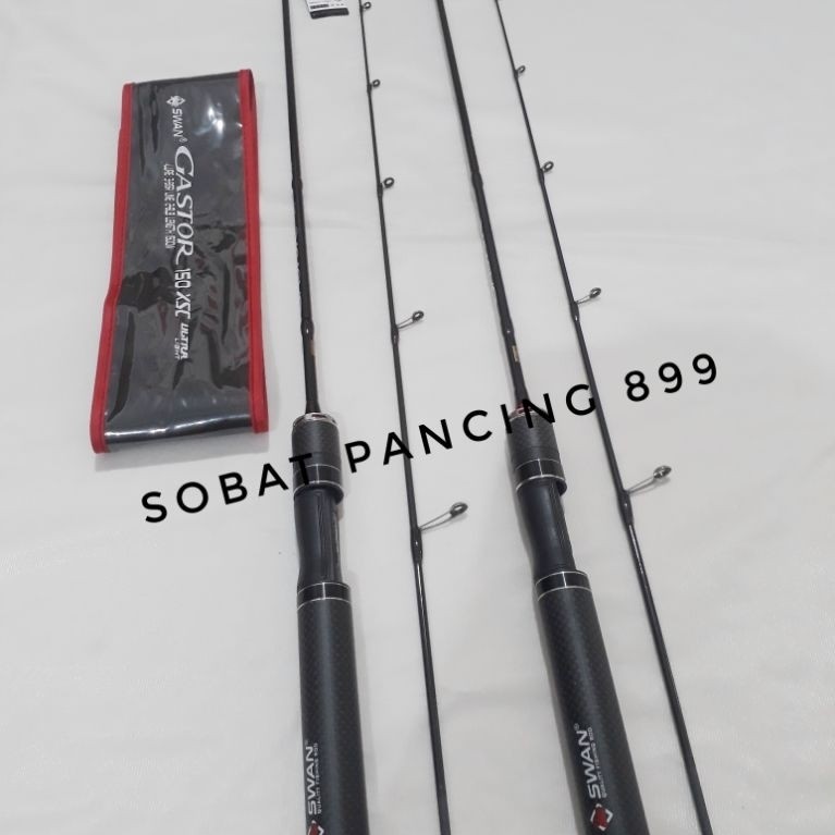 joran ul spining swan gastor reel seat clicker
