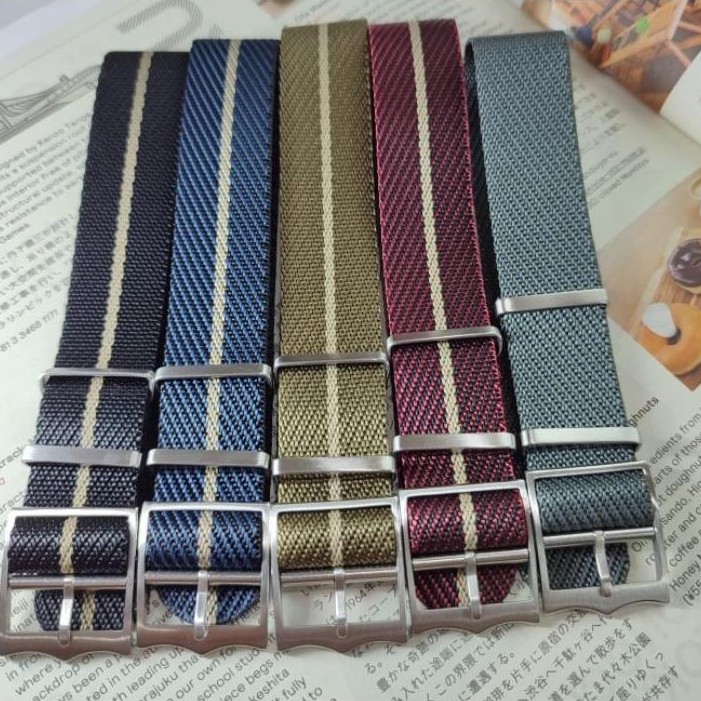 Tali jam premium fabric nylon adjustable nato strap 18mm 19mm 20mm 21mm  22mm tudor