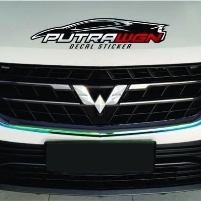 STICKER LOGO WULING MIRROR CHROME SILVER (WULING ALMAZ)