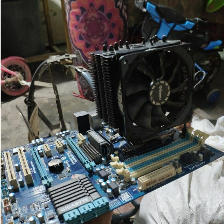 PAKETAN AMD FX 6300 DAN MOBO GIGABYTE.