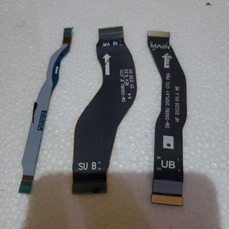 FLEXIBEL MAIN,SIGNAL,LCD SAMSUNG S22ULTRA ORIGINAL CABUTAN