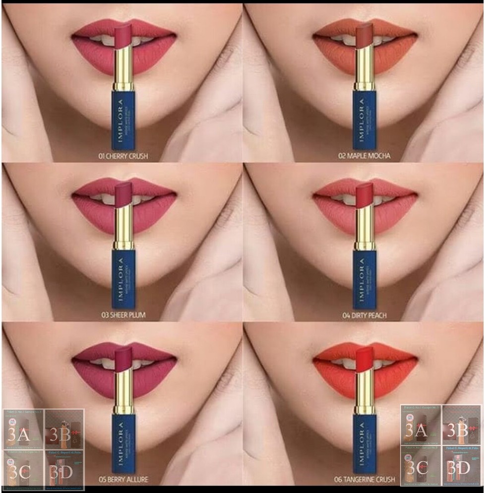 lipstik stik / intens matte lipstik implora ORI