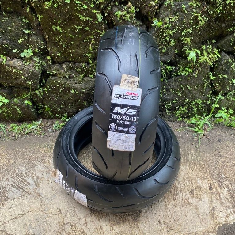 Ban Corsa Platinum M5 Ukur 150/60-13 Tubeless - Ban Belakang Motor NMAX,PCX Ring 13
