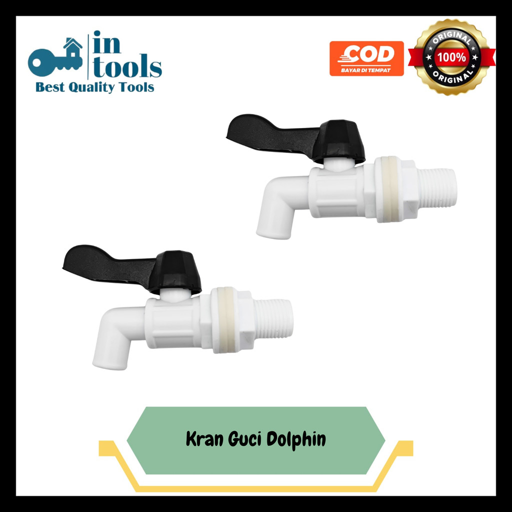 KRAN GUCI DOLPHIN DISPENSER AQUA
