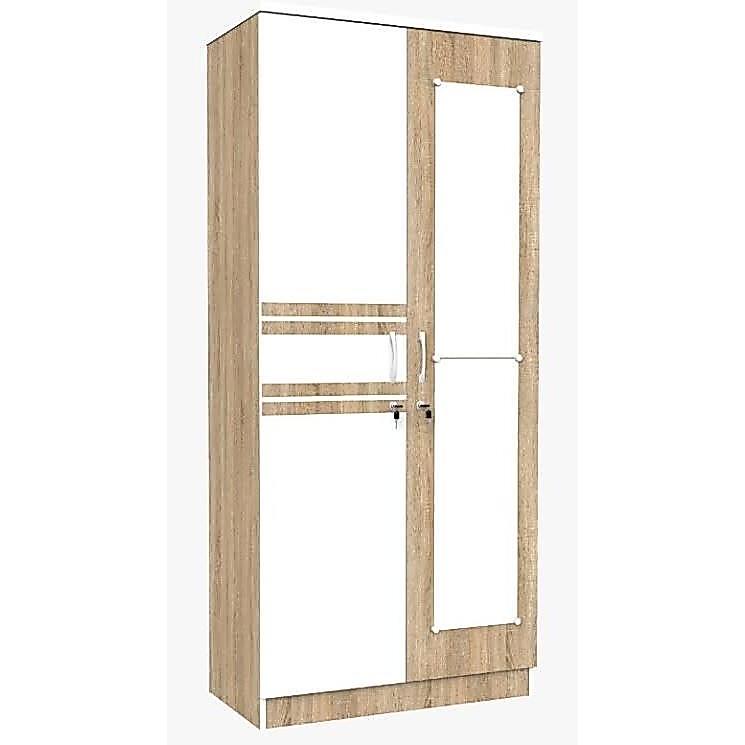LEMARI 2 PINTU NAPOLLY KACA
