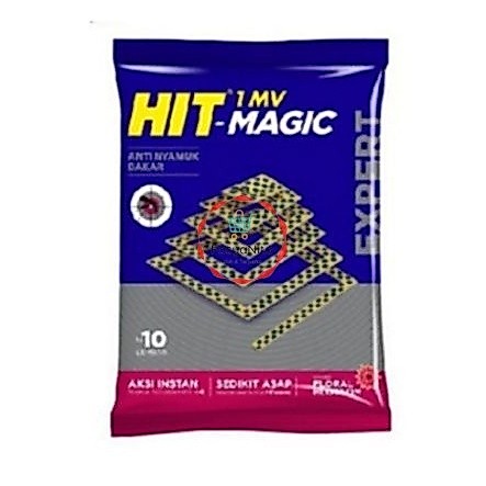 HIT Magic Expert Floral Blossom piramid obat nyamuk kertas bakar - Fasyanita Online Fresh Mart Denpa