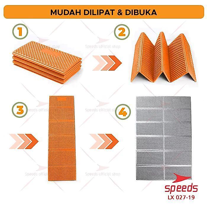 Promo Speeds Matras Camping Lipat Double Side Empuk Portabel Karpet Outdoor Matras Camping Kasur