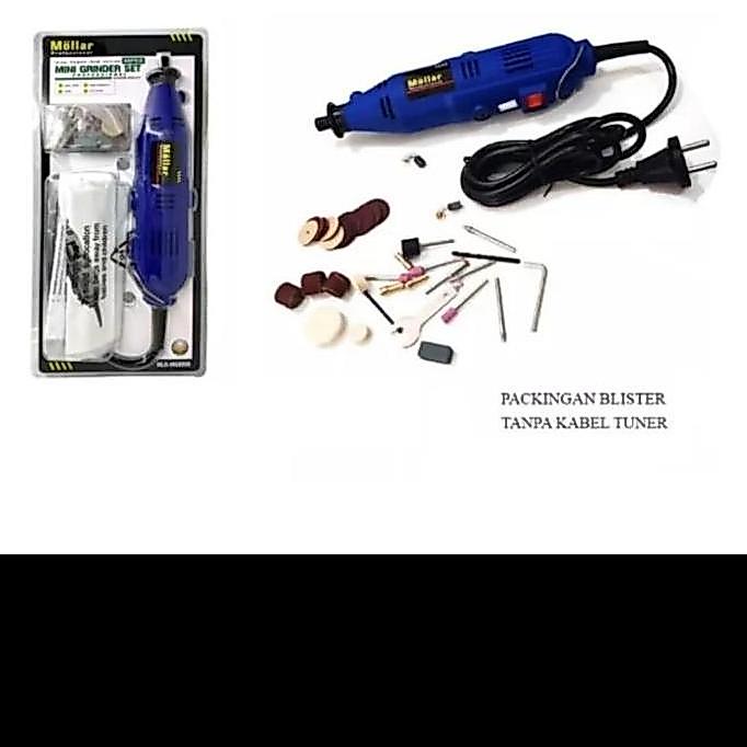 MESIN BOR MINI TUNER LISTRIK ELECTRIC MINI DIE GRINDER SET 40PC