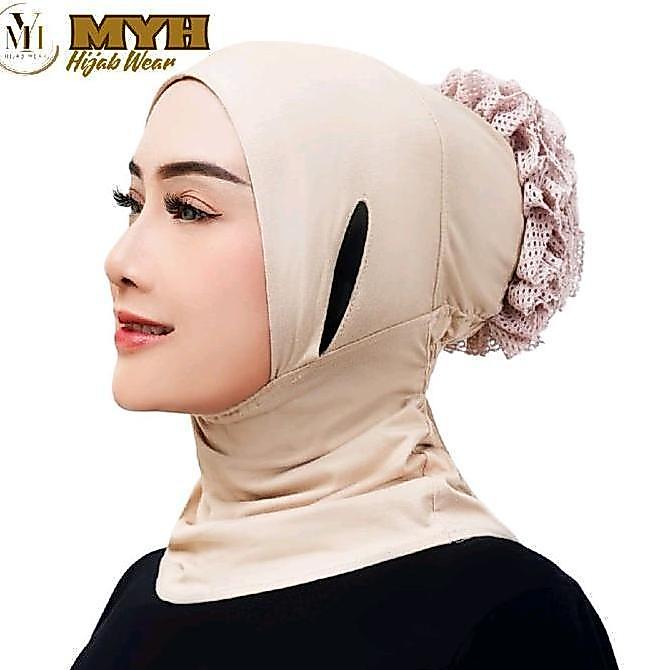 Maxfik- Myh Hijab Wear - Ciput Ninja Yuro Cepol Rayon Spandek Premium