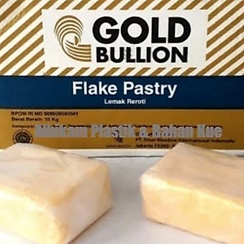 KORSVET GOLD BULLION FLAKE PASTRY (KORVET SHORTENING) - REPACK 250gr