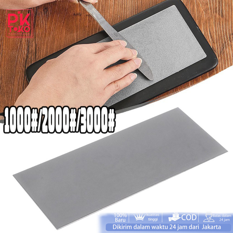 Batu Asah Diamond 1000# 2000# 3000# Diamond Sharpening Plate Pisau Dapur Cepat Tajam Anti Karat