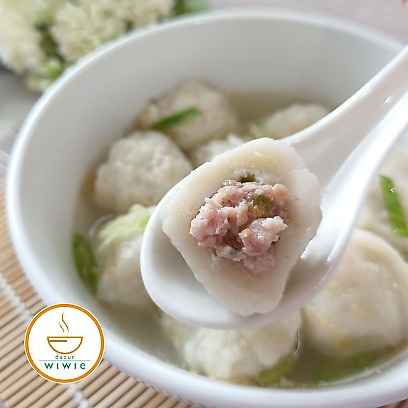 Hiwan Isi (Bakso Ikan Isi Babi Cincang) Homemade Frozen