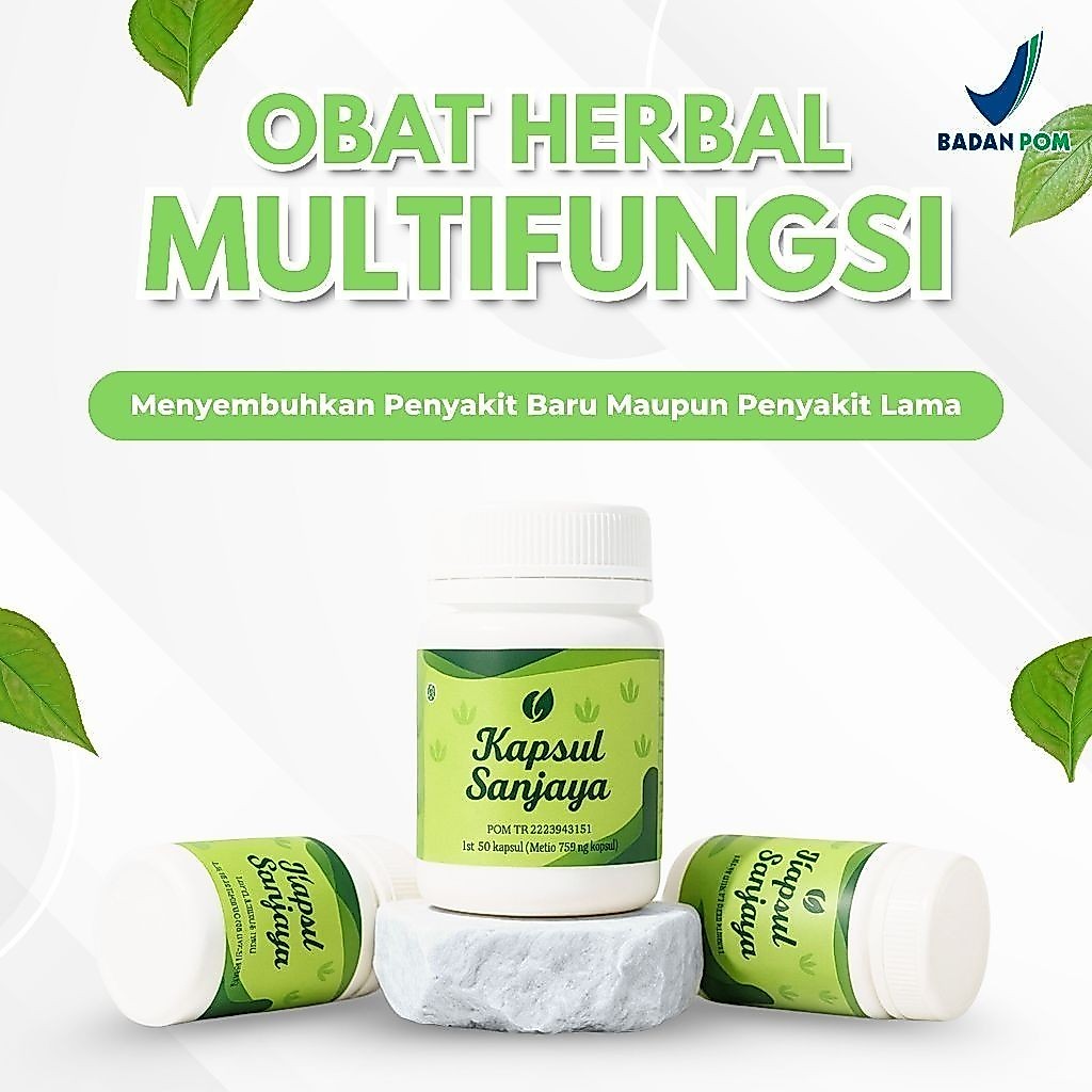 Sanjaya Obat Herbal 14-84 Kapsul – Meredakan Nyeri Otot, Kram & Kesemutan | Original & Cod